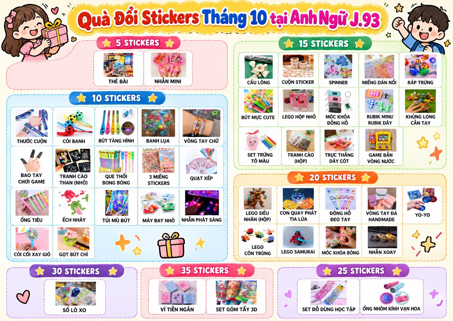Ảnh hoạt động Quà xinh Tháng 10/2026